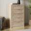 Dearbhaile 5 Drawer 75cm W Chest-1031325021