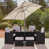 Black with Cream Parasol is out of stock