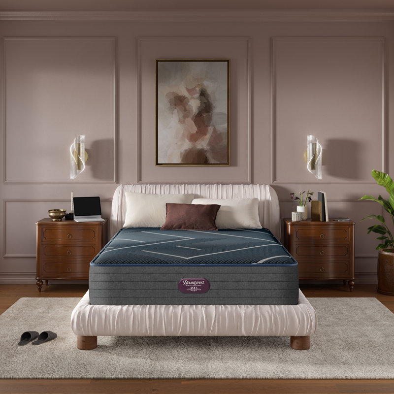 Matelas moyen 12,5 pouces Beautyrest World Class Hybrid, Très grand lit
