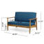 Causeuse et table basse Willowbrook