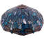 Abat-jour de remplacement pour lampe de table Tiffany W16h7 en verre coloré bleu de mer pour lampe de table Lampe sur pied (3 crochets) Luminaire suspendu Décoration de bureau à domicile