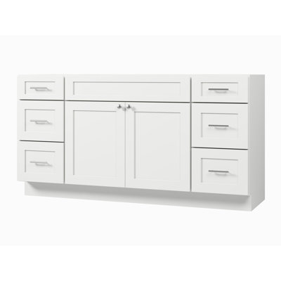 Disar 66'' Single Bathroom Vanity Base Only
