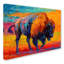 « rites of the prairie », reproduction sur toile tendue-21935944