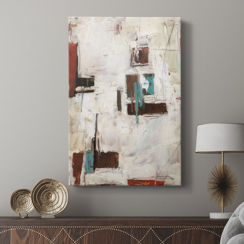 City Blocks I - galerie Cavas sur mesure, H 18 po x l 12 po