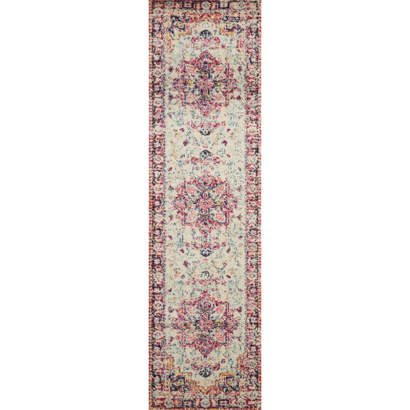 Lorenz Oriental Indoor Rug, Runner 2'2" x 8'
