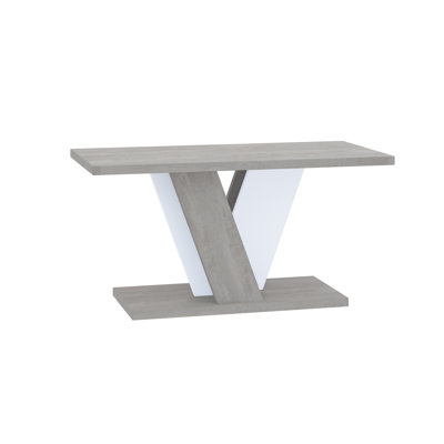 Pedestal Coffee Table with Storage