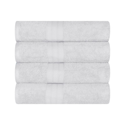 4-Piece Cotton Bath Towel Set