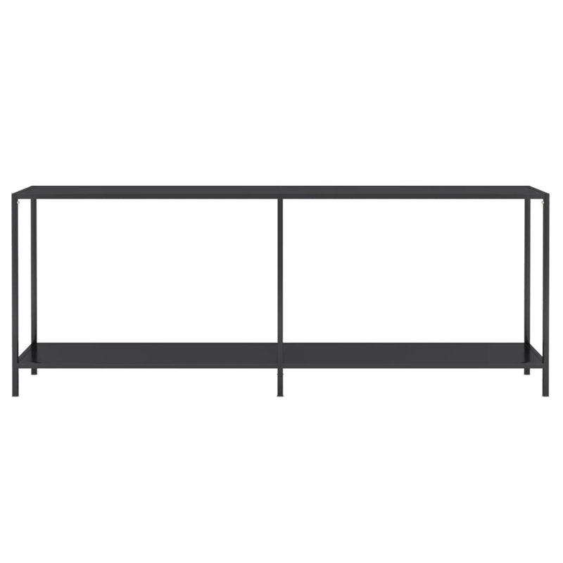 Ridpath Glass Top Console Table, 29.7" H x 78.7" W x 13.8" D