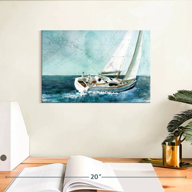 Senne Coastal Sail, 8" H x 12" W