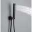 Robinet de baignoire et douche thermostatique fixhd avec valve brute et pommes de douche à pluie fixhd-97651111