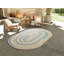 Chimdiadi Oval 160 cm x 229 cm Geometric Shapes Flatweave Indoor / Outdoor Area Rug