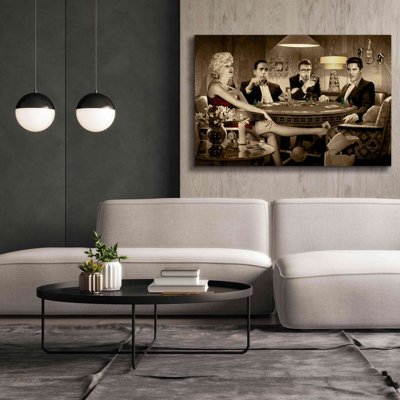 'Four of a Kind' by Chris Consani, Canvas Wall Art