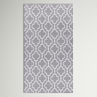 Tapis gris / blanc cassé Alkire Performance