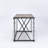 Rustic Oak & Antique Black Finish Writing Desk