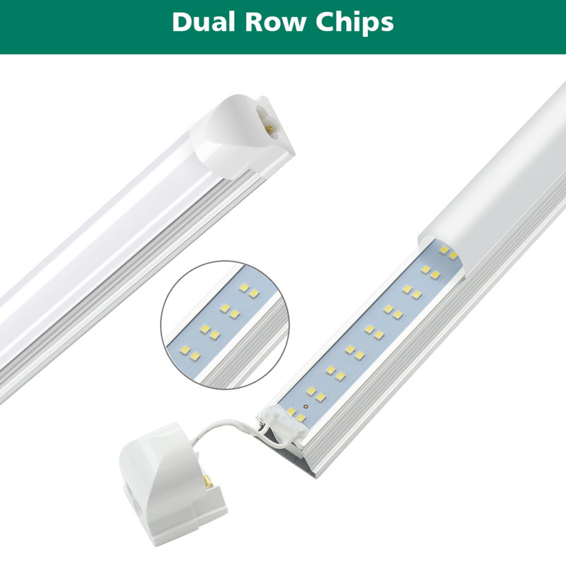 T8 4FT LED Integrated Frosted Shop Light
