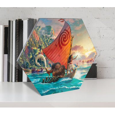 Disney (Moana) Knexagon Wood Print