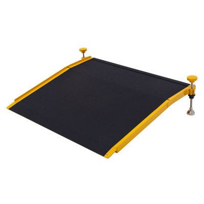 Silver Spring Aluminum Adjustable Solid Threshold Ramp