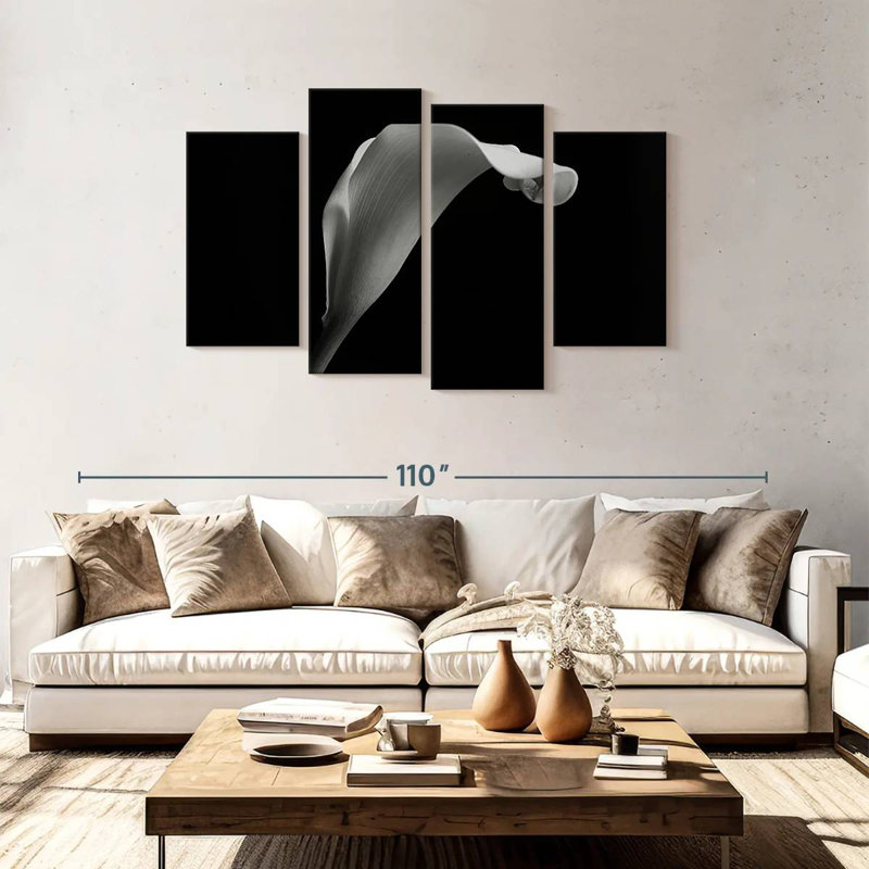 Harnek lys Calla monochrome, H 48 po x l 75 po