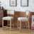 Netzer Fabric Upholstered Counter Stools-474031409