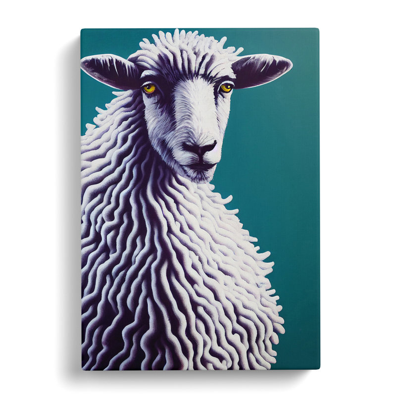 Splendid Sheep - Wrapped Canvas, 50cm H x 35cm W x 3cm D