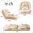 Versatile Triple Fold Down Sofa Bed For All Your Relaxing Needs-1504995425