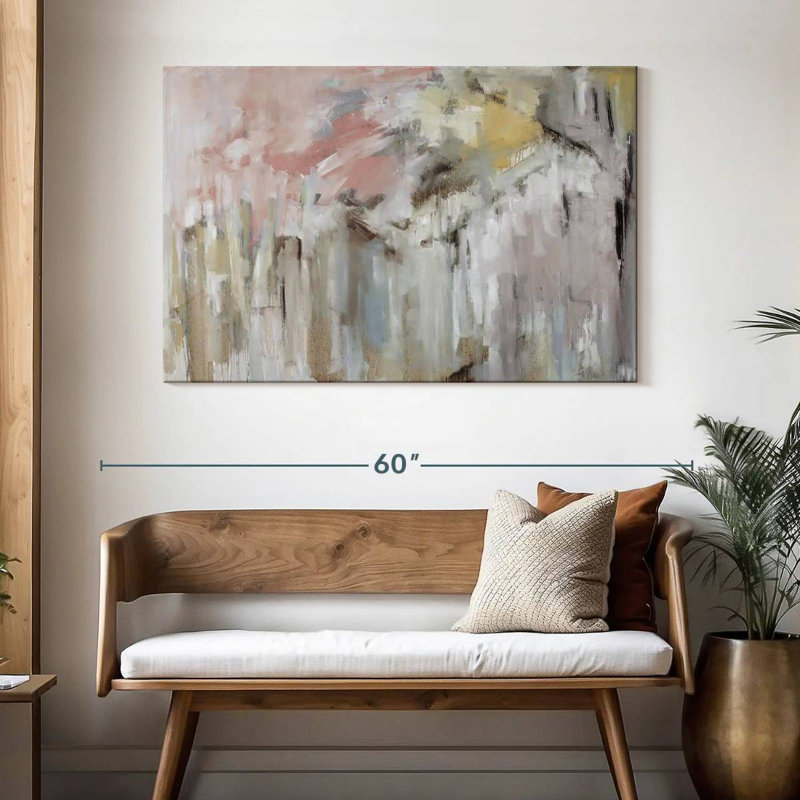 Avery Spring Splash Abstract, 32" H x 48" W