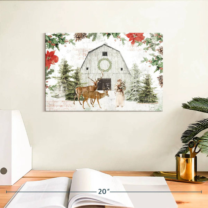 Wooded Holiday I, H 8 po x l 12 po