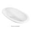 Adena 4 DoloMatte 73" x 36" Soaking Solid Surface Bathtub-1051587875-1022065721