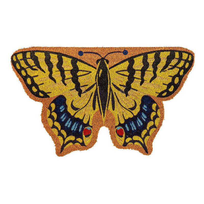 Swallowtail Butterfly Shaped Mat