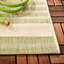 Tapis rayé beige et pois de senteur pour l'intérieur et l'extérieur Arneshia-244924586