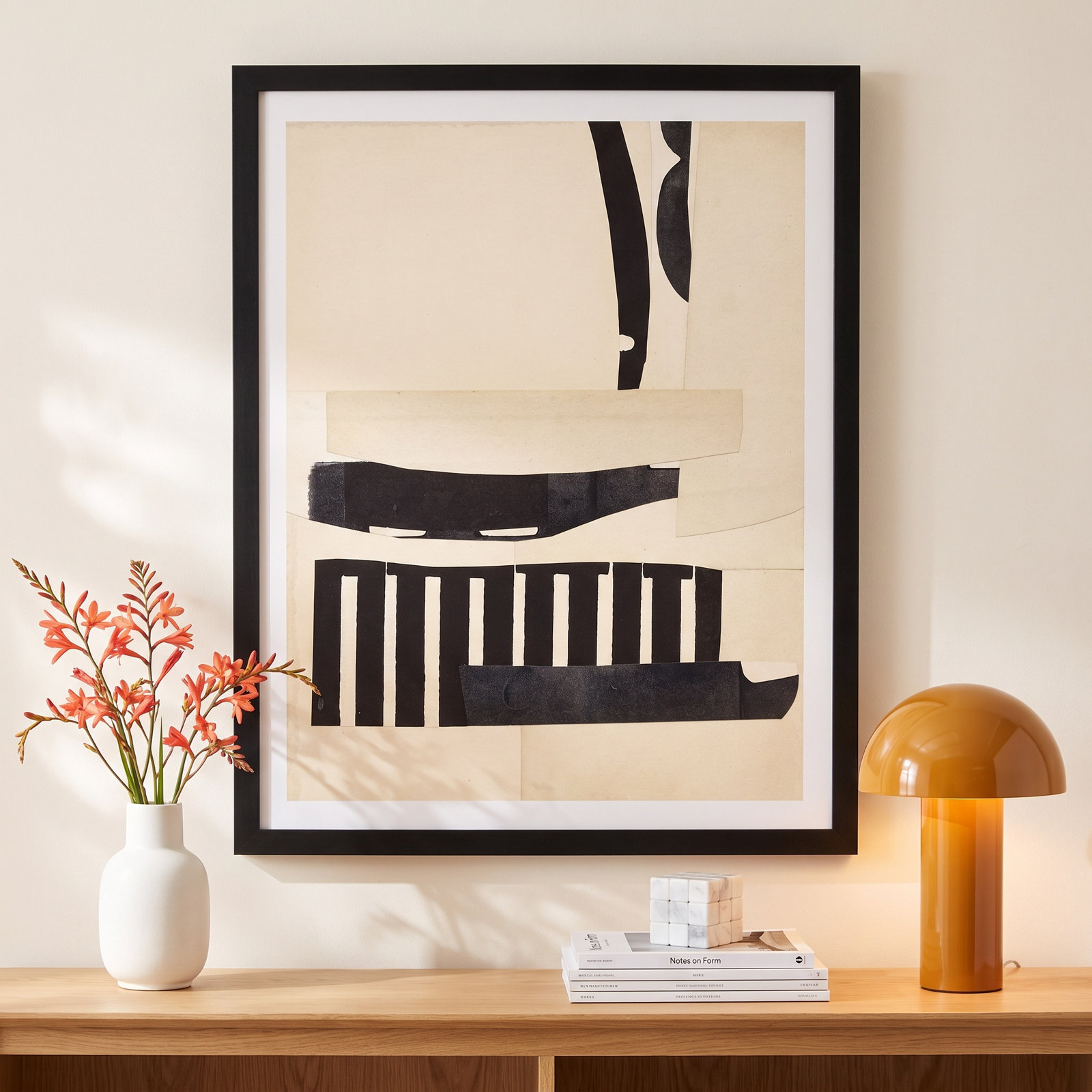 Keep Playing by Driftway Studio, Black, 50" H x 40" W x 1.25" D
