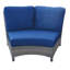 Bella Wicker Outdoor Sectional Wedge Chair-2038917856-2038917870