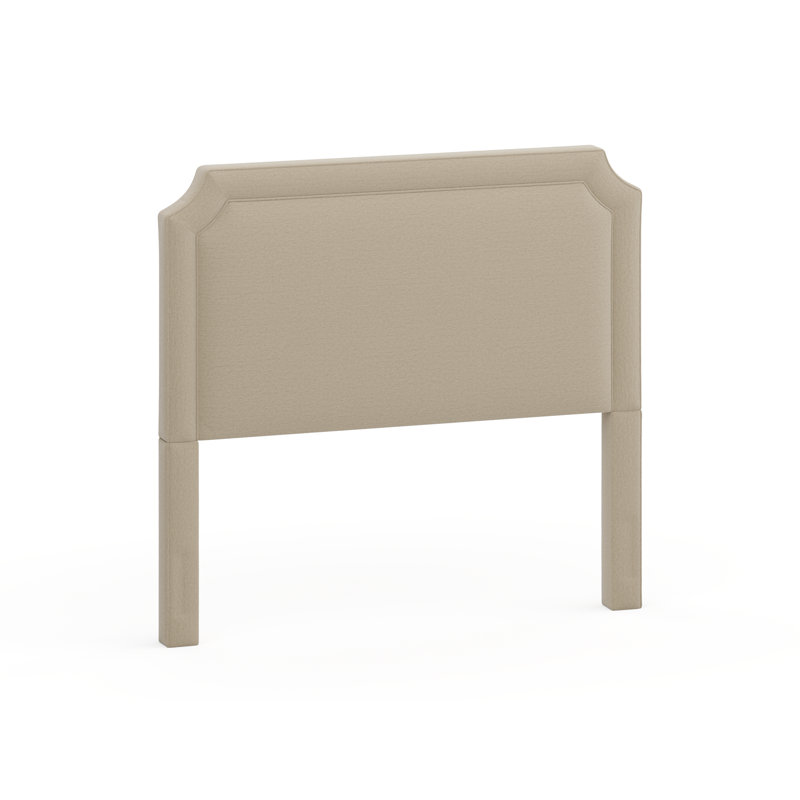 Tête de lit tapissier Waneeta, Grand, Beige