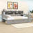 Wood Daybed with 2 Storage Drawers and Study Desk-2083661409