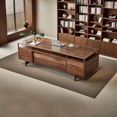 New Chinese style atmospheric office desk