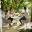 Cleofus Round Metal Base Dining Table-2073071904-2066672971-2074318862