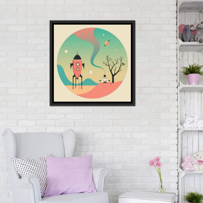 Explorez II, art encadré pour enfants
