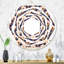Miroir mural Ornament Design-45635126-123245231