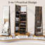 Freestanding Jewelry Armoire