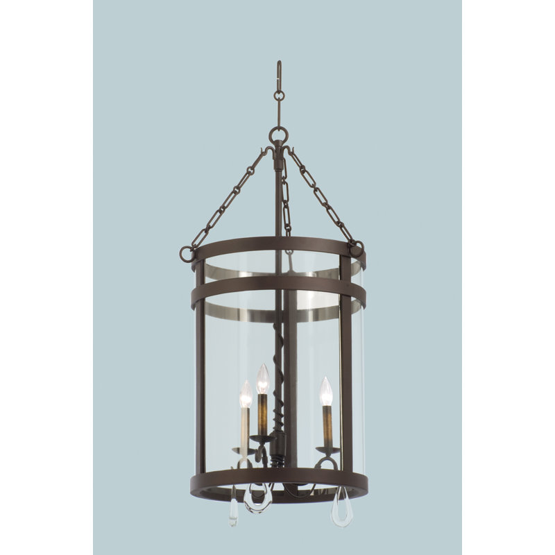 Morris 3 LT Bronze Chandelier Kalco