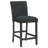 Aliziah Boucle Upholstered Counter Chair Black-95668005