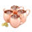 Laskowski 21oz. Copper Stemless Wine Glass Set