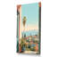 «Vintage Los Angeles Windows View 1 - Floral Window», art mural rétro-1975734623-2015911314