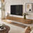 70.87'' Solid Wood Fireplace Mantel Shelf, Wavy Floating Display Shelf for Wall, Bedroom, Living Room