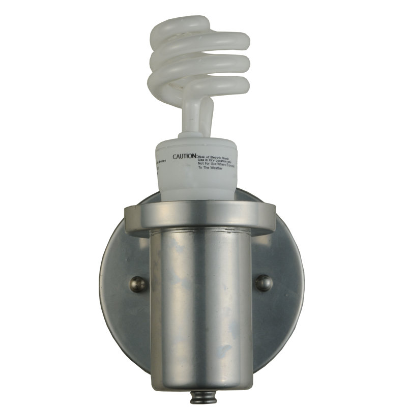 Cilindro Steel Armed Sconce