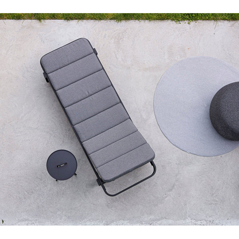 Cut 78" Long Reclining Single Chaise with Cushions