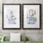 «Sketchy Bath I», ensemble de 2 peintures-130973105-130973106