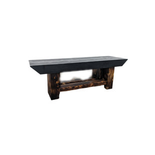 Handcrafted Solid Wood Swiss Edge Bench
