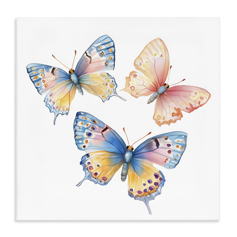 «Whimsical Butterfly Trio», conception par Creative Studio, H 30 po x l 30 po