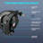 Fuel Hose Reel Retractable with Fueling Nozzle 3/4" x 50' Spring Driven Diesel Hose Reel 300 PSI-89020722